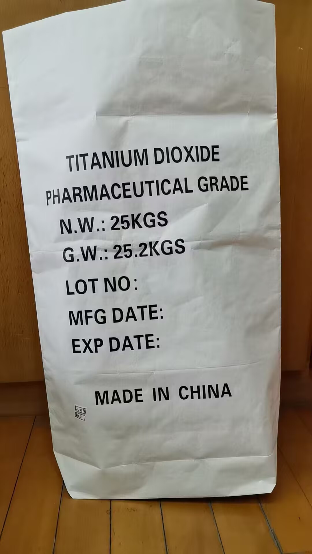 Pharmaceutical Grade Titanium Dioxide